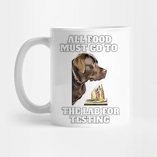 Black Lab Steak-Lover Funny Dog Memes Labrador Retriever Mug